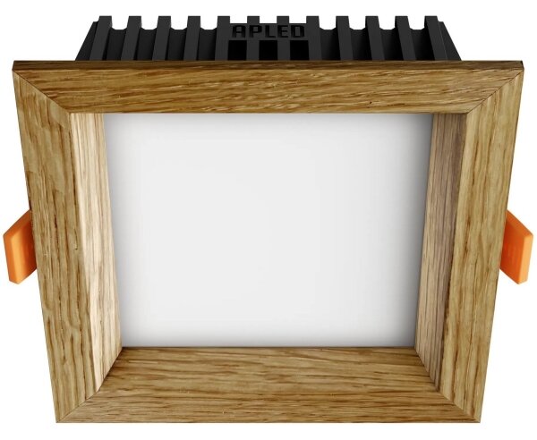 APLED - LED Svetilka SQUARE WOODLINE LED/6W/230V 3000K 12x12 cm hrast trden les