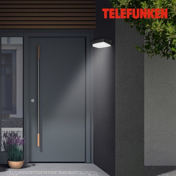 Telefunken 312205TF - LED Zunanja stenska svetilka LED/14W/230V IP44