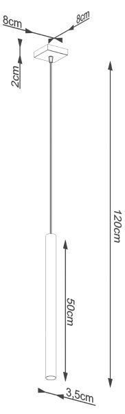 Brilagi - LED Lestenec na vrvici DRIFA 1xG9/4W/230V beton