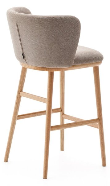 Svetlo rjav barski stol (višina sedeža 65 cm) Ciselia – Kave Home