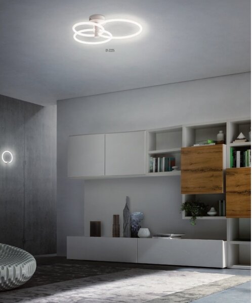 Redo 01-2225 - LED Zatemnitveni lestenec SPELL LED/54W/230V 3000K bela