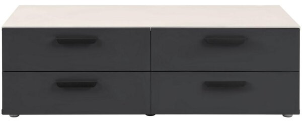 Mömax Predalnik Basic Two, Kašmir, Antracit