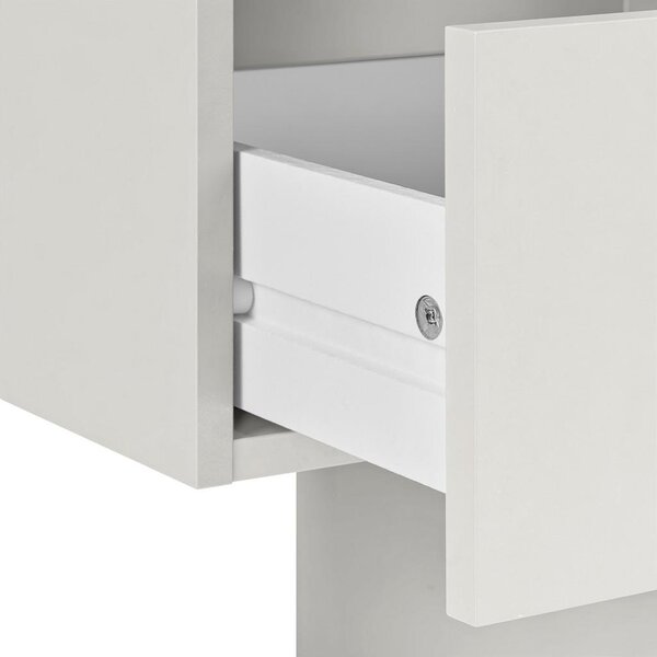 Mömax Pisalna Miza Basic Two, Kašmir, Antracit, 100x50
