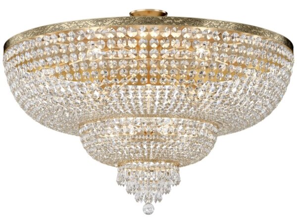 Maytoni DIA890-CL-18-G - Lestenec PALACE 18xE27/60W/230V