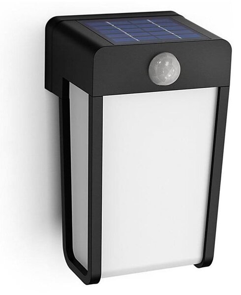 Philips - LED Solarna stenska svetilka s senzorjem SHROUD LED/2,3W/3,7V IP44