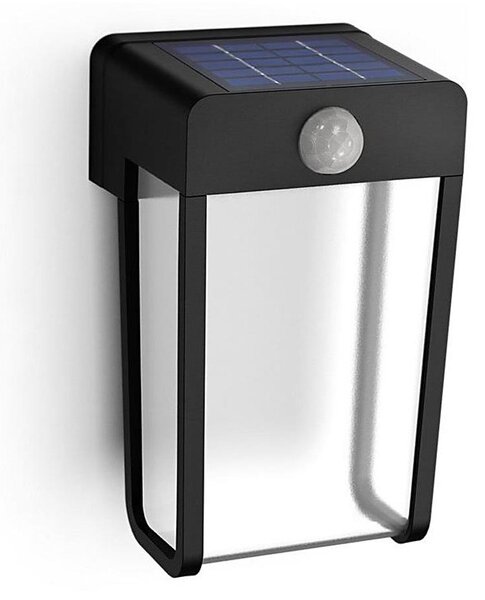 Philips - LED Solarna stenska svetilka s senzorjem SHROUD LED/2,3W/3,7V IP44