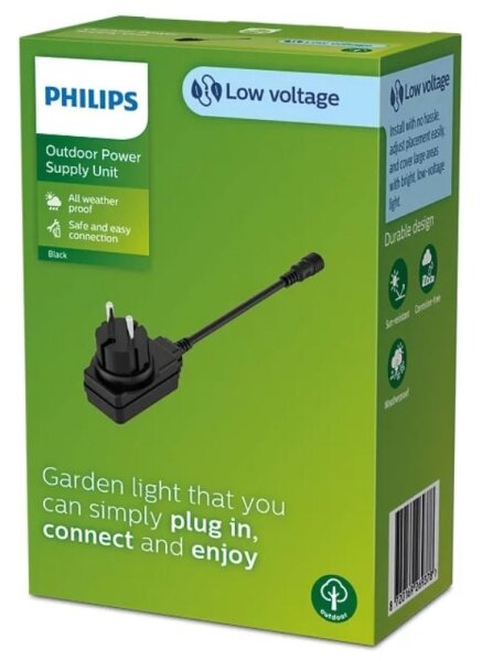 Philips - Zunanji napajalnik GARDENLINK 12W/24/230V IP44