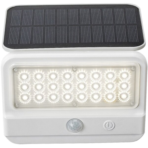 Rabalux 77090 - LED Solarna stenska svetilka FLAXTON LED/7W/3,7V IP54 bela