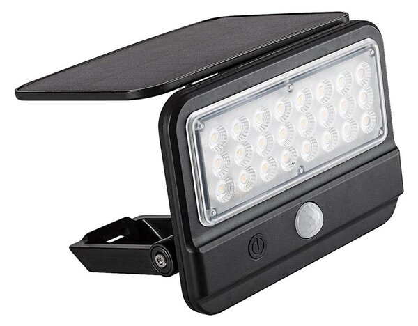 Rabalux 77040 - LED Solarna stenska svetilka FLAXTON LED/7W/3,7V IP54 črna