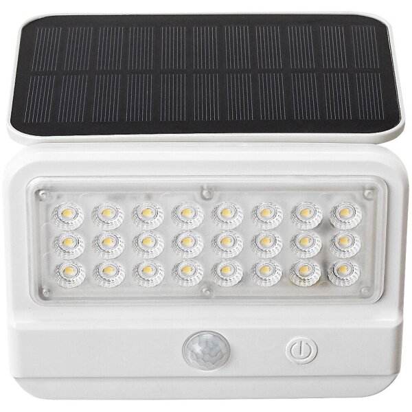 Rabalux 77090 - LED Solarna stenska svetilka FLAXTON LED/7W/3,7V IP54 bela