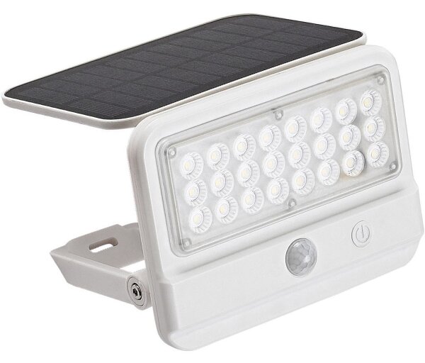 Rabalux 77090 - LED Solarna stenska svetilka FLAXTON LED/7W/3,7V IP54 bela