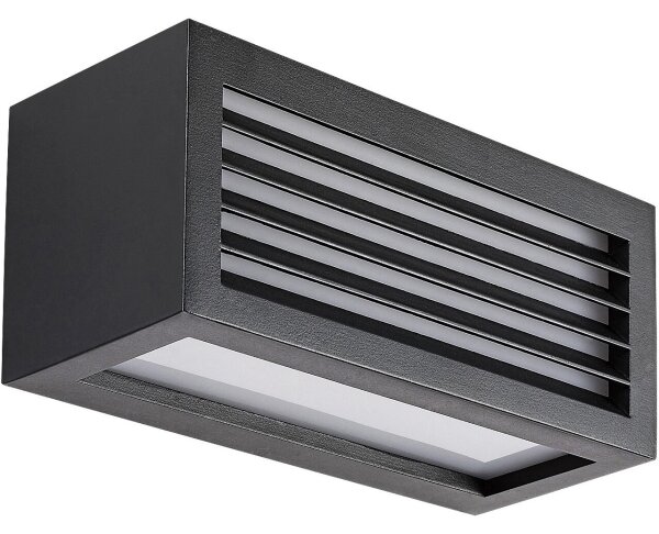 Rabalux 77100 - LED Zunanja stenska svetilka LUBLIN LED/10W/230V IP54 črna