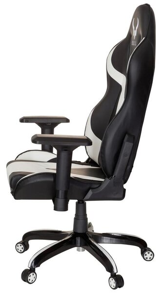 MID.YOU Gaming Stol Promoter I, Črna, Bela