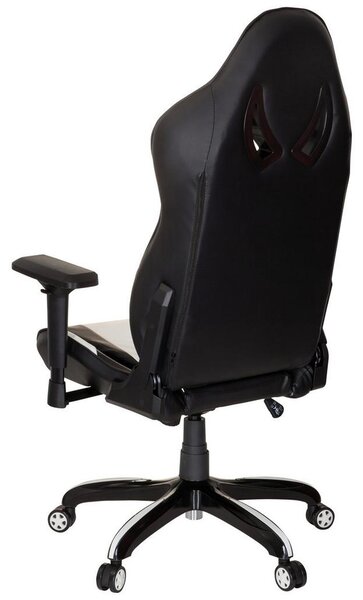 MID.YOU Gaming Stol Promoter I, Črna, Bela