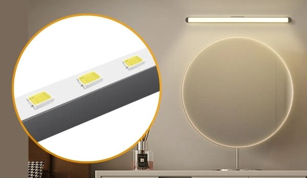 Aigostar - LED Zatemnitvena polnilna luč za osvetlitev ogledala LED/2,9W/5V