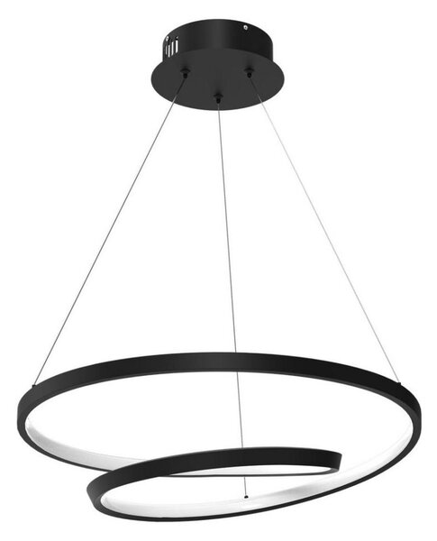 LED Lestenec na vrvici LUCERO LED/48W/230V črna