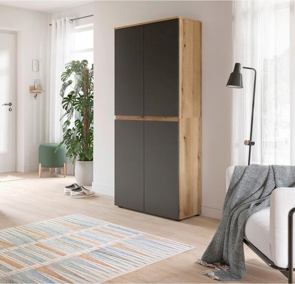 Livetastic Omara Za Čevlje Scarpa, Barva Hrasta, Antracit