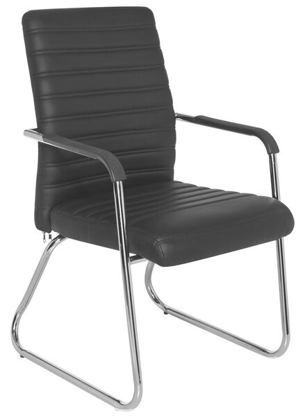 MID.YOU Konferenčni Stol Steel V, Črna