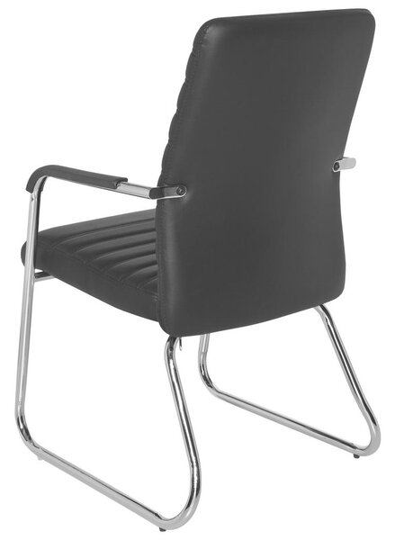MID.YOU Konferenčni Stol Steel V, Črna