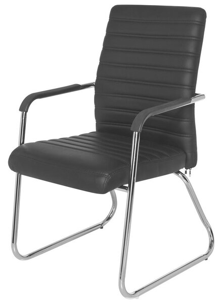 MID.YOU Konferenčni Stol Steel V, Črna