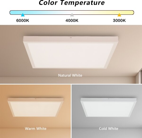 Brilagi - LED Kopalniška svetilka FRAME LED/50W/230V 3000/4000/6000K IP44 bela