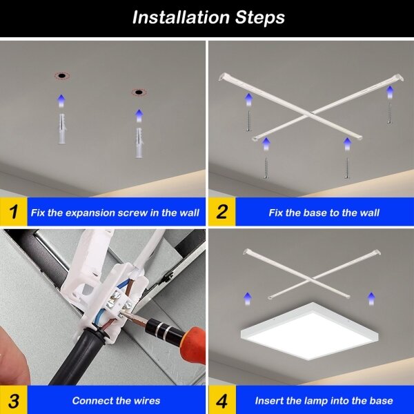 Brilagi - LED Kopalniška svetilka FRAME LED/50W/230V 3000/4000/6000K IP44 bela