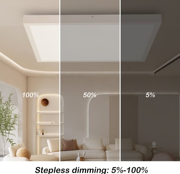 Brilagi-LED Kopalniška zatemnitvena svetilka FRAME SMART LED/50W/230V IP44 bela + Daljinski upravljalnik