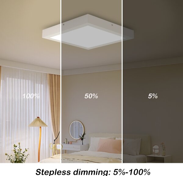 Brilagi-LED Kopalniška zatemnitvena svetilka FRAME SMART LED/24W/230V IP44 bela + Daljinski upravljalnik