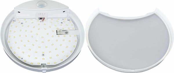 LED Zunanja stenska svetilka s senzorjem HIBIS LED/15W/230V IP44