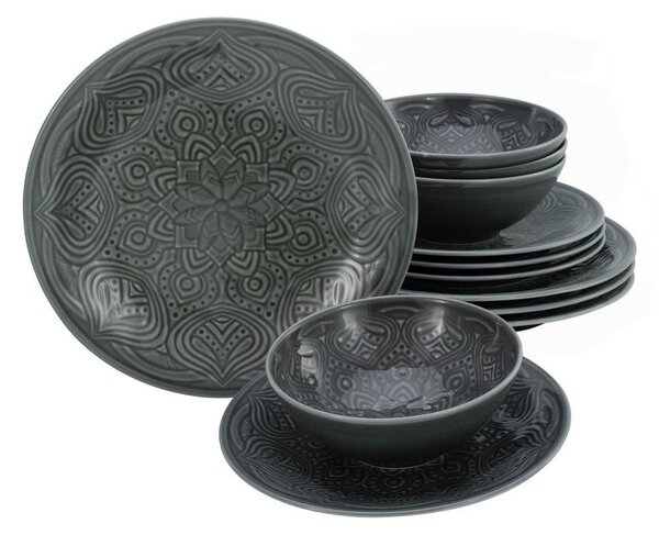 Creatable Jedilni Servis Orient Mandala, 12-Delni