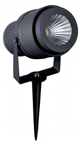 LED Zunanja svetilka LED/12W/100-240V IP65 3000K siva