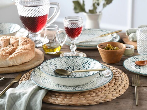 Creatable Jedilni Servis Yara Petrol, 12-Delni