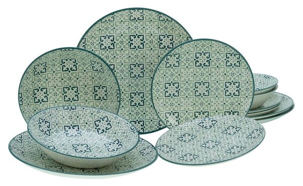 Creatable Jedilni Servis Yara Petrol, 12-Delni