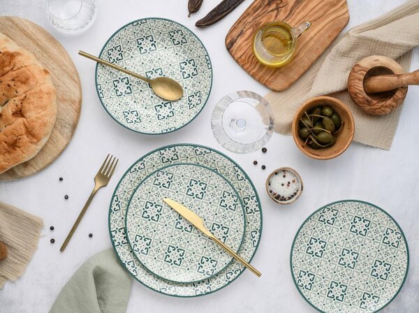 Creatable Jedilni Servis Yara Petrol, 12-Delni