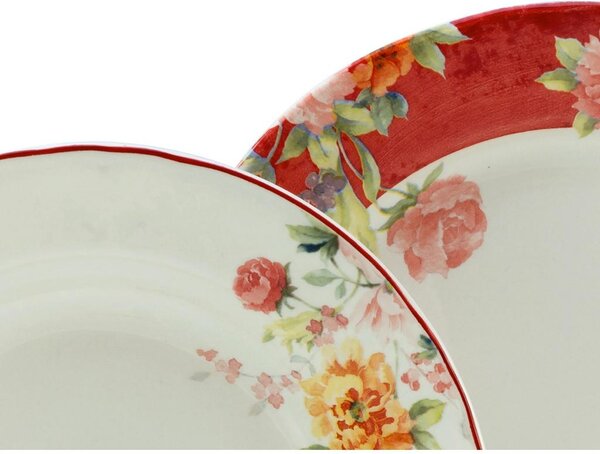 Mömax Jedilni Servis Crimson Bunt, 12-Delni