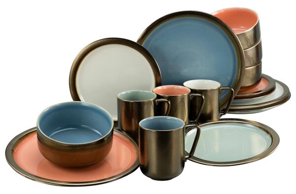 Creatable Kombinirani Servis Rustikal Pastell, 16-Delni