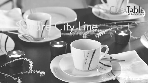 Creatable Kombinirani Servis Square City Line, 30-Delni