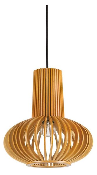 Ideal Lux - Lestenec na vrvici CITRUS 1xE27/60W/230V plywood