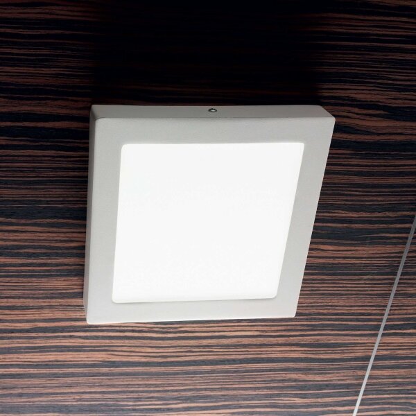 Ideal Lux - LED Stropna svetilka UNIVERSAL LED/36W/230V 40x40 cm bela