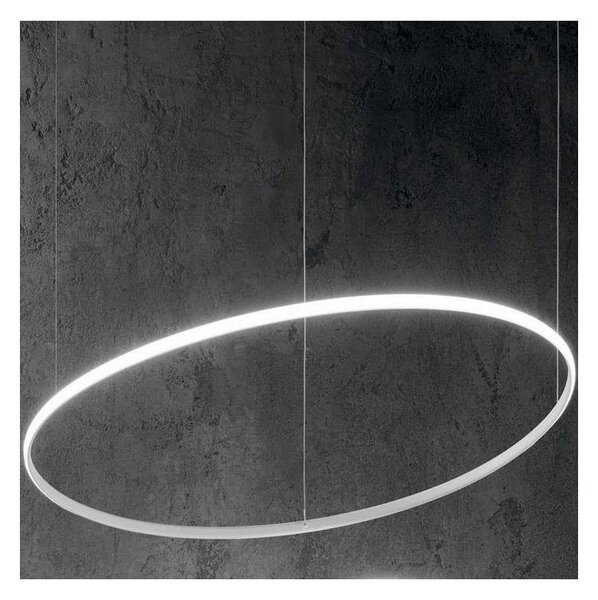 Ideal Lux - LED Lestenec na vrvici HULAHOOP LED/46W/230V 3000K pr. 100 cm bela