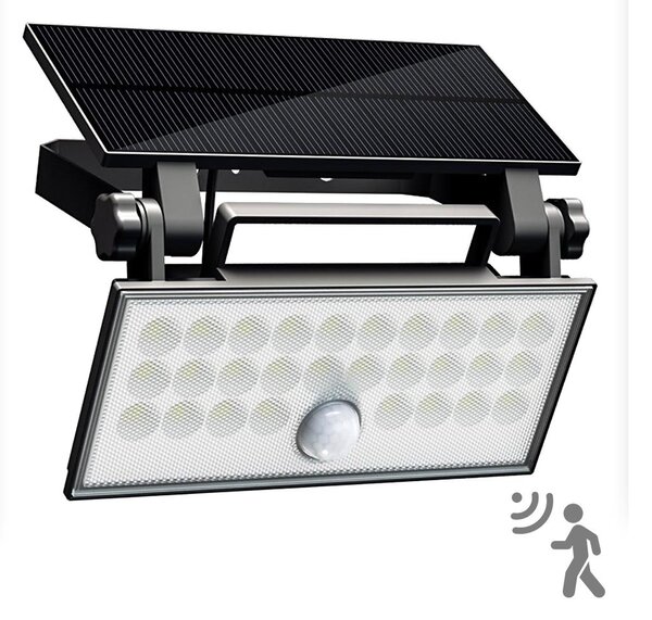 Top Light - LED Solarni stenski reflektor HELEON PRO LED/8W/3,7V IP65 4000K