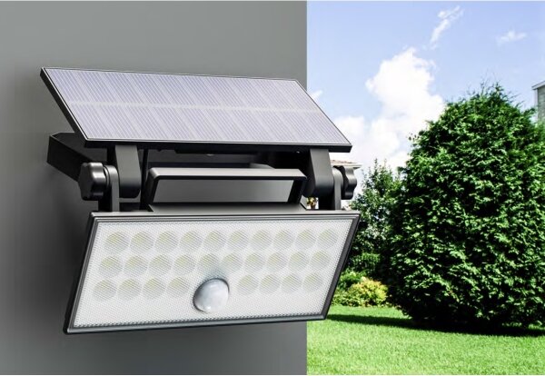 Top Light - LED Solarni stenski reflektor HELEON PRO LED/8W/3,7V IP65 4000K