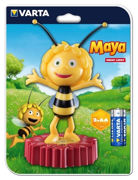 Varta 15635 - LED Otroška nočna lučka MAYA THE BEE LED/3xAA