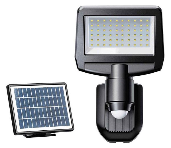 LED Solarni senzorski reflektor TOMI LED/10W/7,4V IP44