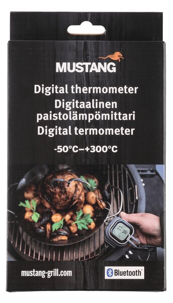 MUSTANG termometer z 2 sondama - bluetooth