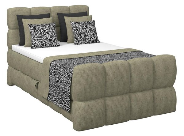 Premium Living Postelja Boxspring Brisbane, Zelena, 120x200