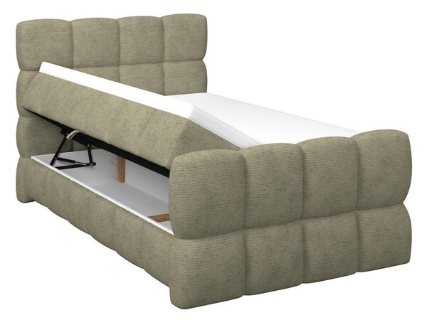 Premium Living Postelja Boxspring Brisbane, Zelena, 120x200