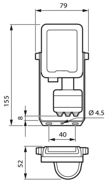 Philips - LED Reflektor s senzorjem LED/10W/230V 4000K IP65