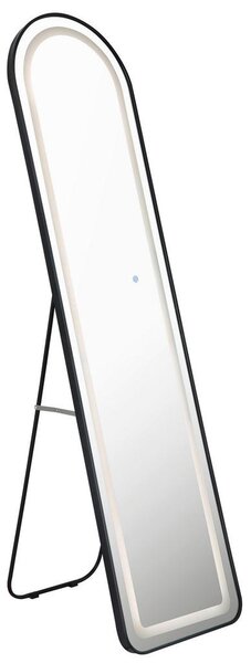 Ogledalo z LED osvetlitvijo, kovina, umetna masa, steklo