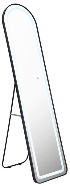 Ogledalo z LED osvetlitvijo, kovina, umetna masa, steklo